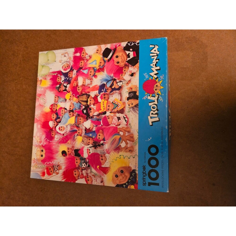 Vintage Springbok Troll Mania 1000 Piece Jigsaw Puzzle